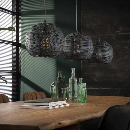 Hängelampe Armor Halbrund 3L von lefurn.de