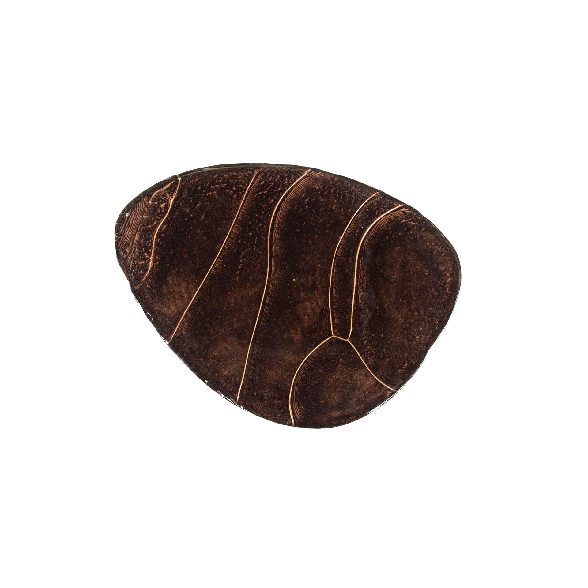 Eclipse 1 S Couchtisch von lefurn.de, moderner Tisch mit schwarzer Oberfläche und elegantem Design, Nahaufnahme des Tisches