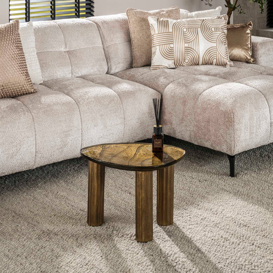 Moderner Couchtisch Eclipse 1 S von lefurn.de mit glatter Oberfläche und eleganten Beinen, ideal für das Wohnzimmer.