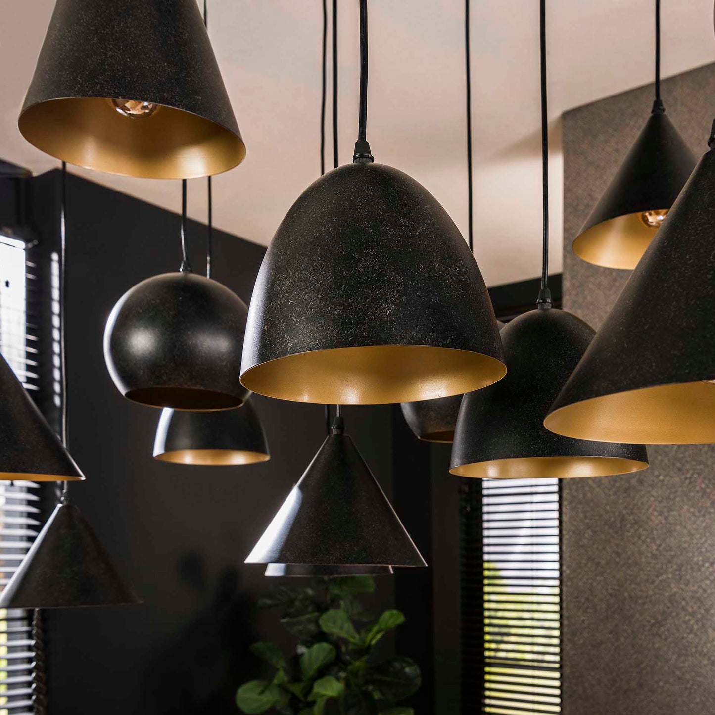 Hängelampe Metallkappe Mix XXL - lefurn.de