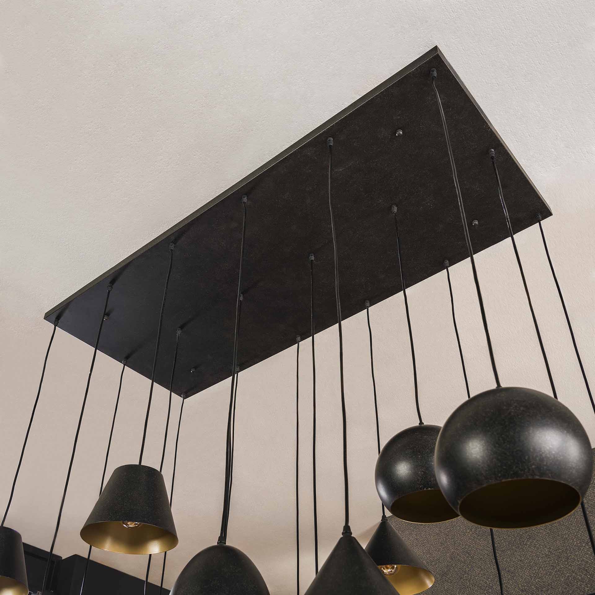 Hängelampe Metallkappe Mix XXL - lefurn.de