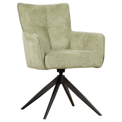 Moderner Lieve Stuhl von lefurn.de mit gepolstertem Sitz und Holzbeinen, ideal für Esszimmer oder Arbeitsbereich