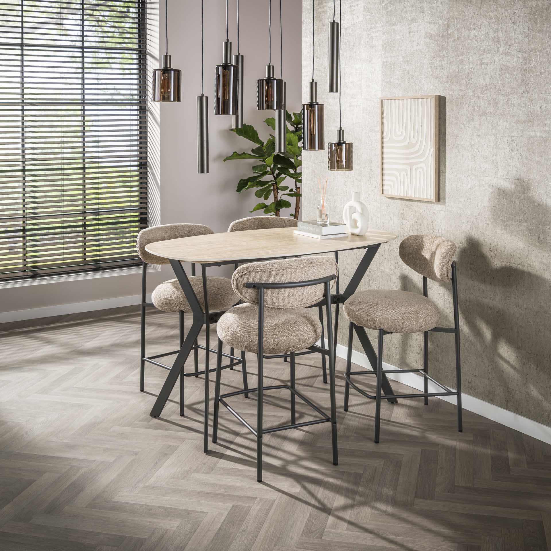 Heller Barstuhl Romano von lefurn.de 