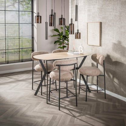Heller Barstuhl Romano von lefurn.de 