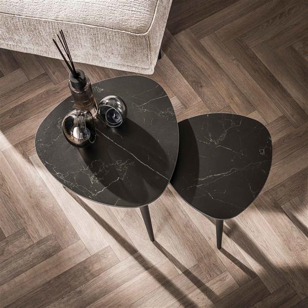 Beistelltisch Set Keramik Triangle - lefurn.de