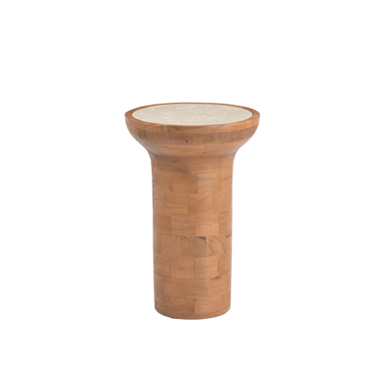 Beistelltisch Zoe von lefurn.de, moderner Tisch aus Holz mit stilvollem Design, ideal für Wohnzimmer und Sitzbereich
