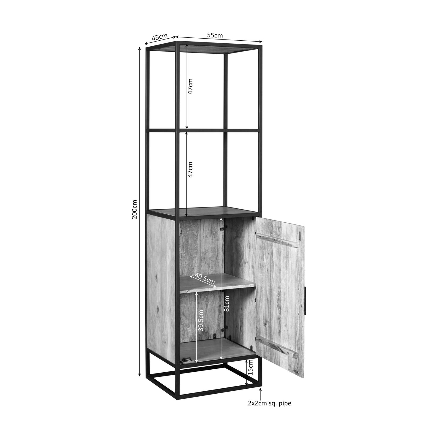 Bücherregal Dakota - lefurn.de