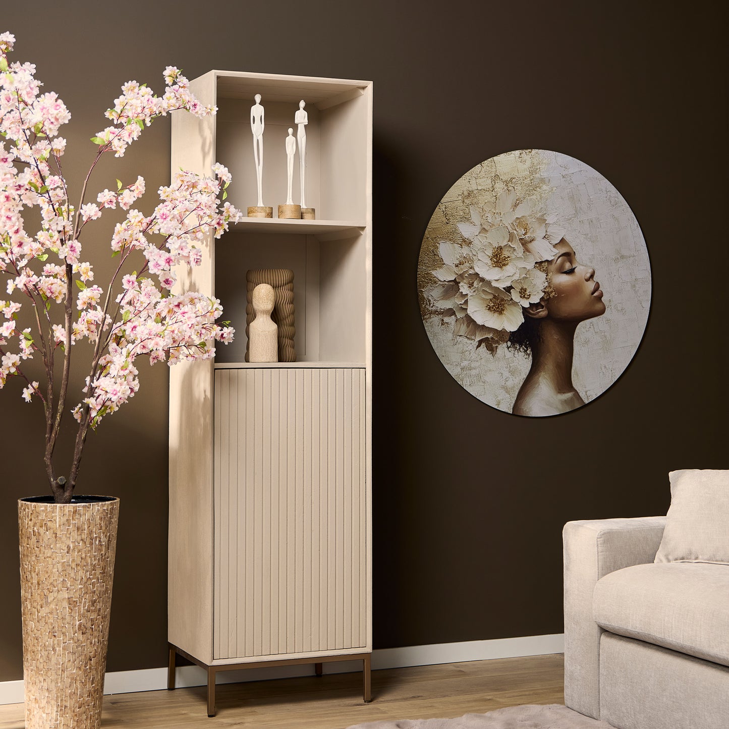 Bücherregal Madison Sand - lefurn.de