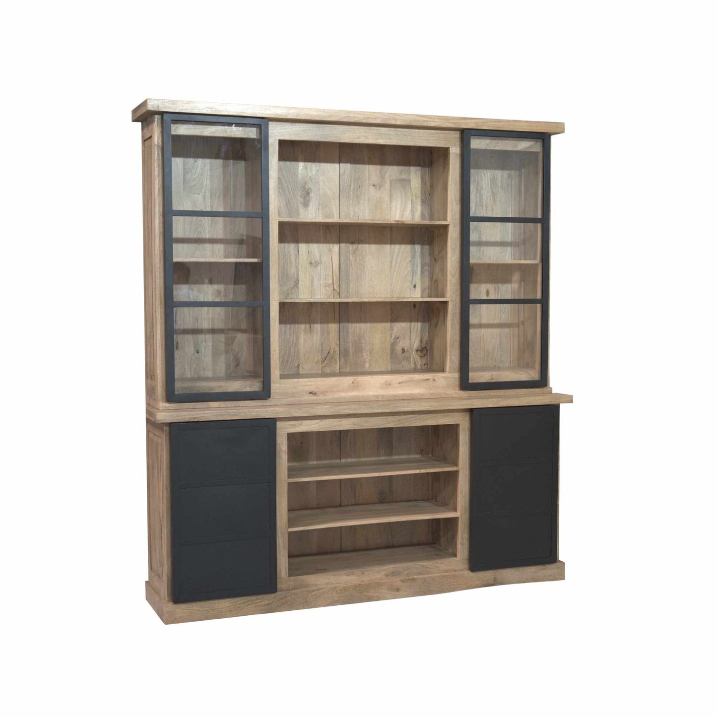 Buffetschrank Noa 200 von lefurn.de, moderner Holzwandschrank mit Stauraum und eleganter Oberfläche, für Esszimmer und Küche.