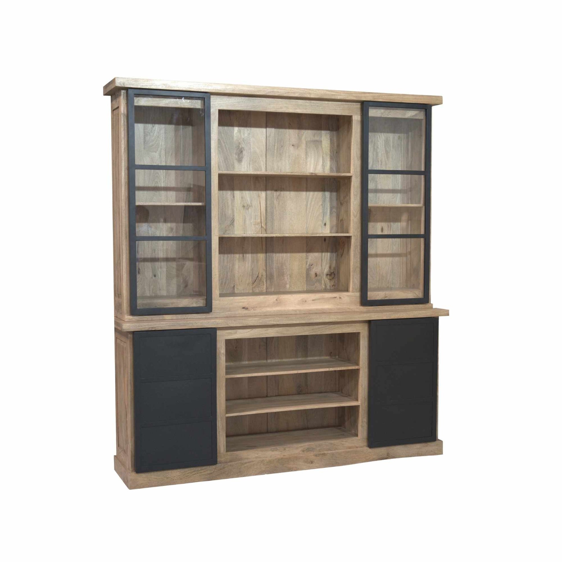 Buffetschrank Noa 200 von lefurn.de, moderner Holzwandschrank mit Stauraum und eleganter Oberfläche, für Esszimmer und Küche.
