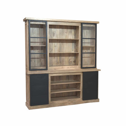 Buffetschrank Noa 200 von lefurn.de, moderner Holzwandschrank mit Stauraum und eleganter Oberfläche, für Esszimmer und Küche.
