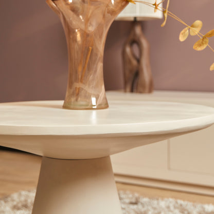 Couchtisch Bellis 60 von lefurn.de mit Holzoberfläche und modernem Design, ideal für Wohnzimmermöbel.