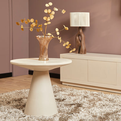 Heller Couchtisch Bellis 60 aus Holz mit modernem Design, ideal für Wohnzimmer, von lefurn.de.