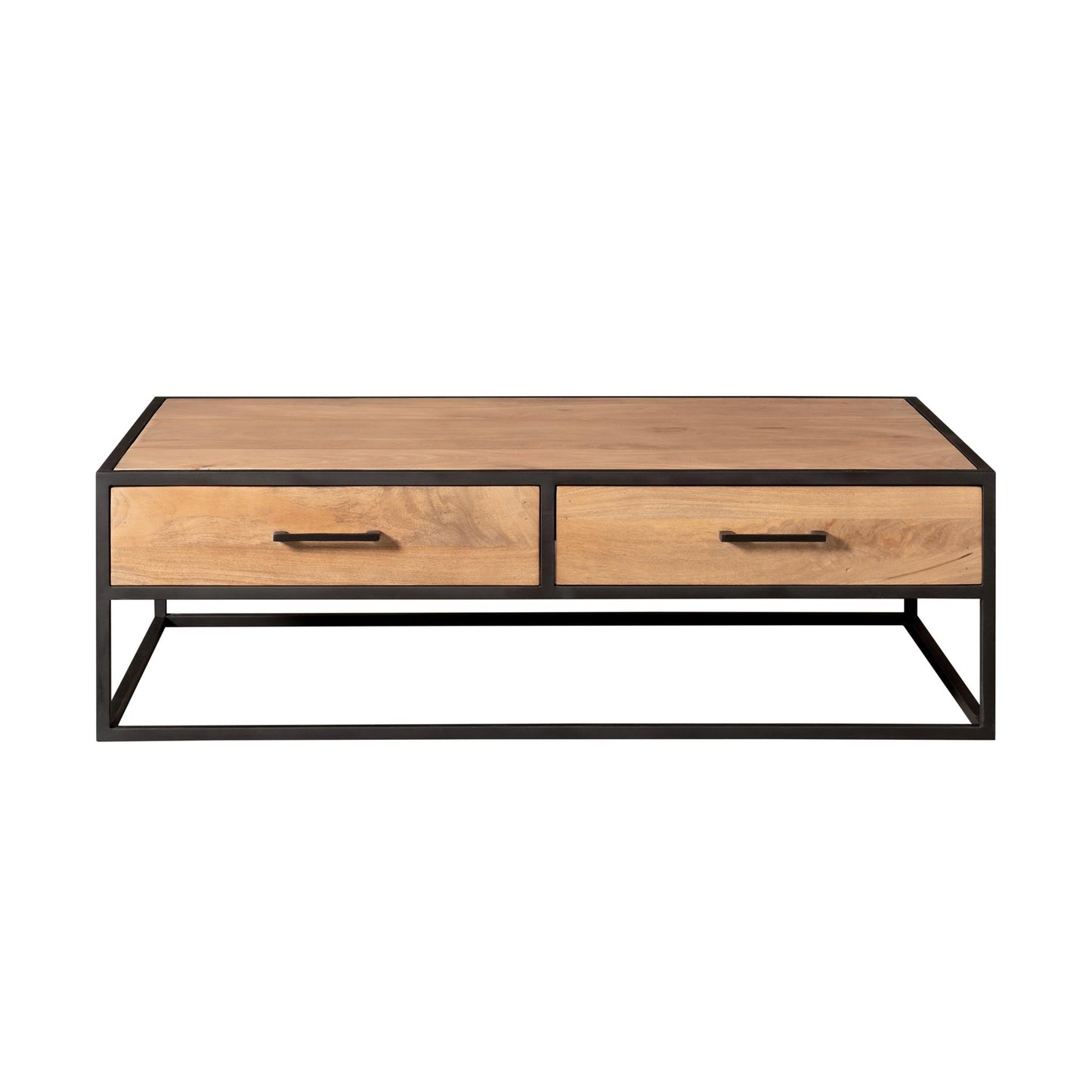 Moderner Couchtisch Dakota von lefurn.de mit stabilem Holzdesign und eleganter Oberfläche, ideal für das Wohnzimmer.