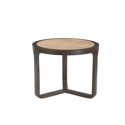 Moderner Couchtisch Morris 60 von lefurn.de aus Holz mit stilvollem Design und quadratischer Form, ideal für das Wohnzimmer.
