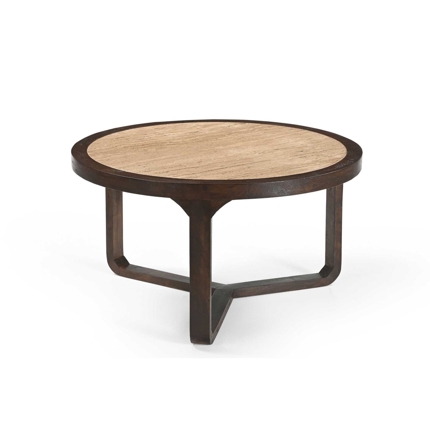 Moderner Couchtisch Morris 75 aus Holz mit klaren Linien, designed von lefurn.de, ideal für Wohnzimmermöbel.