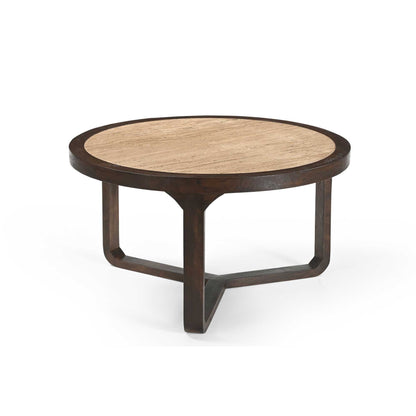 Moderner Couchtisch Morris 75 aus Holz mit klaren Linien, designed von lefurn.de, ideal für Wohnzimmermöbel.