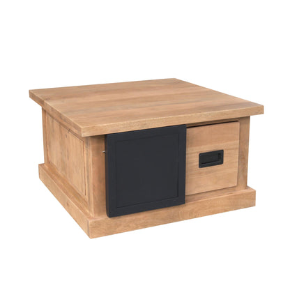 Moderner Couchtisch Noa von lefurn.de aus Holz mit eleganter Oberfläche und schlankem Design.