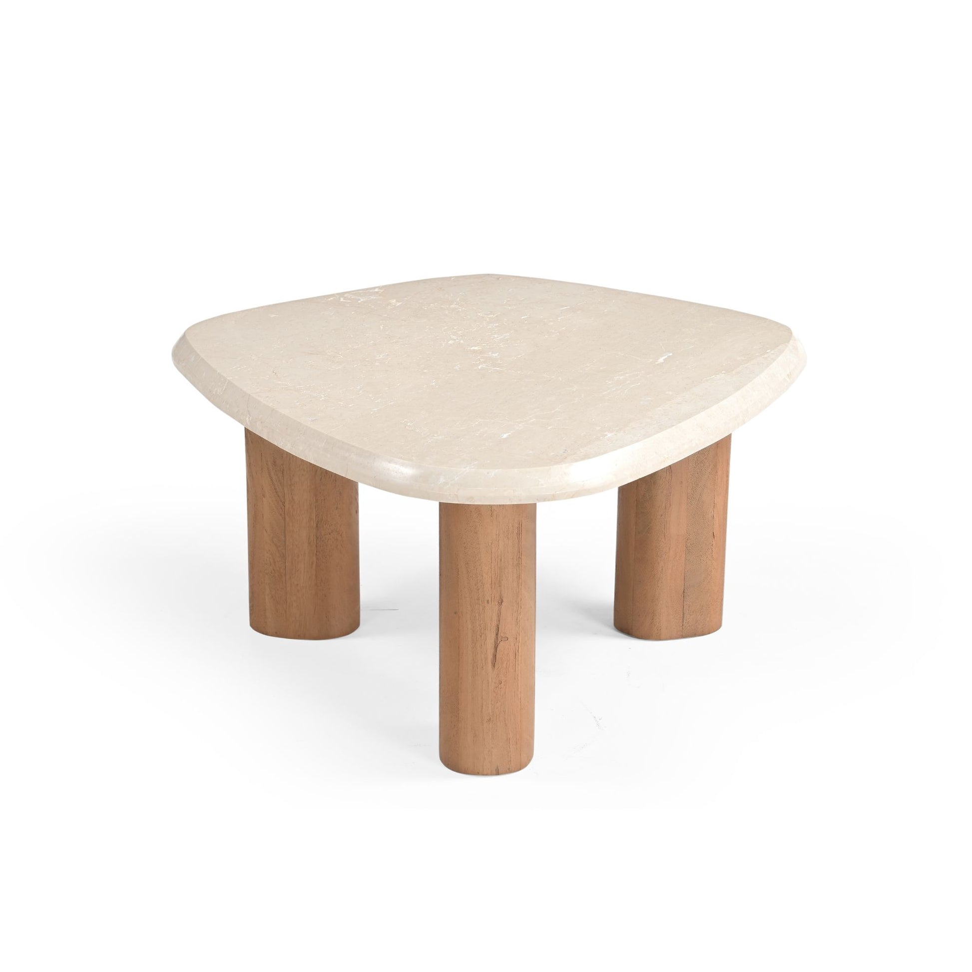 Couchtisch Nuvé 84 von lefurn.de aus Holz mit modernem Design, flacher Oberfläche und robusten Beinen.
