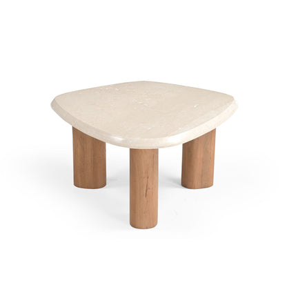 Couchtisch Nuvé 84 von lefurn.de aus Holz mit modernem Design, flacher Oberfläche und robusten Beinen.