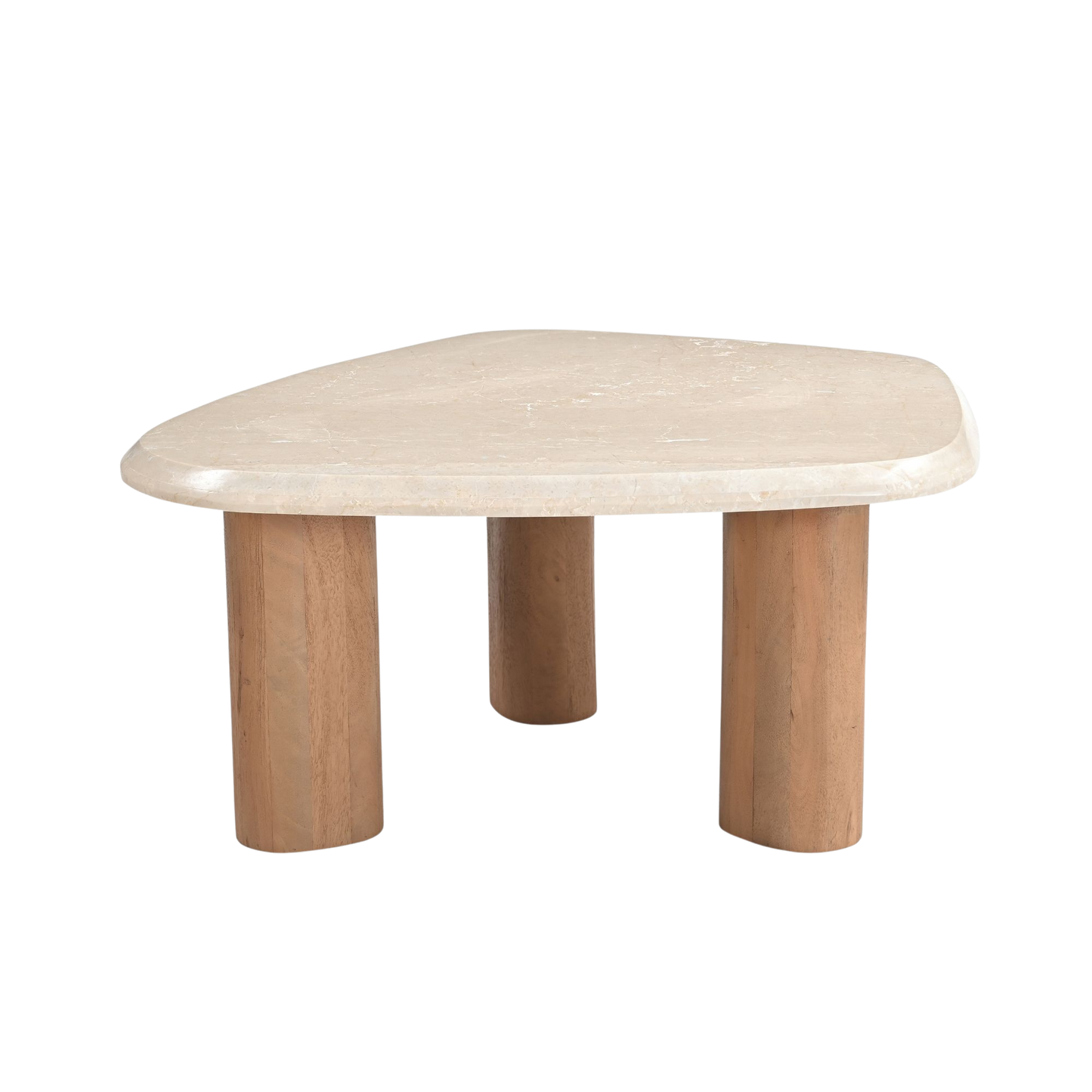 Moderner Couchtisch Nuvé 84 von lefurn.de aus Holz mit quadratischer Form und stilvollem Design, Nahaufnahme