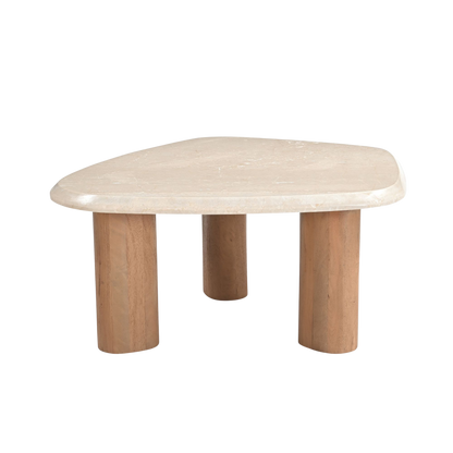 Moderner Couchtisch Nuvé 84 von lefurn.de aus Holz mit quadratischer Form und stilvollem Design, Nahaufnahme