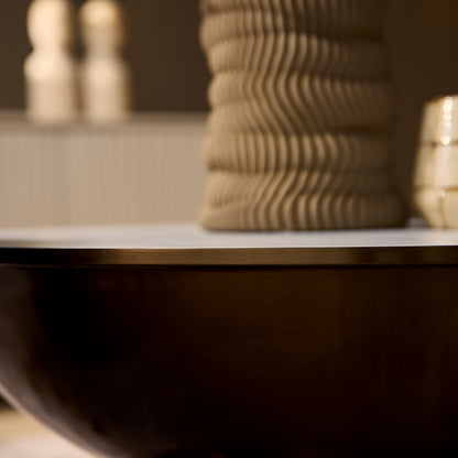 Couchtisch-Set Ava von lefurn.de mit modernem Design, bestehend aus zwei eleganten Holztischen für das Wohnzimmer