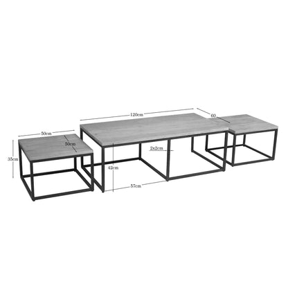 Couchtisch Set Dakota 2 - lefurn.de