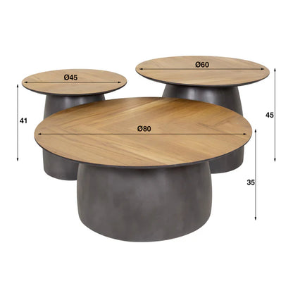 Couchtisch Set Infinite 3 - lefurn.de