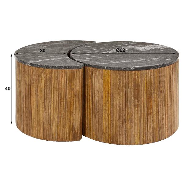 Couchtisch Set Midnight - lefurn.de