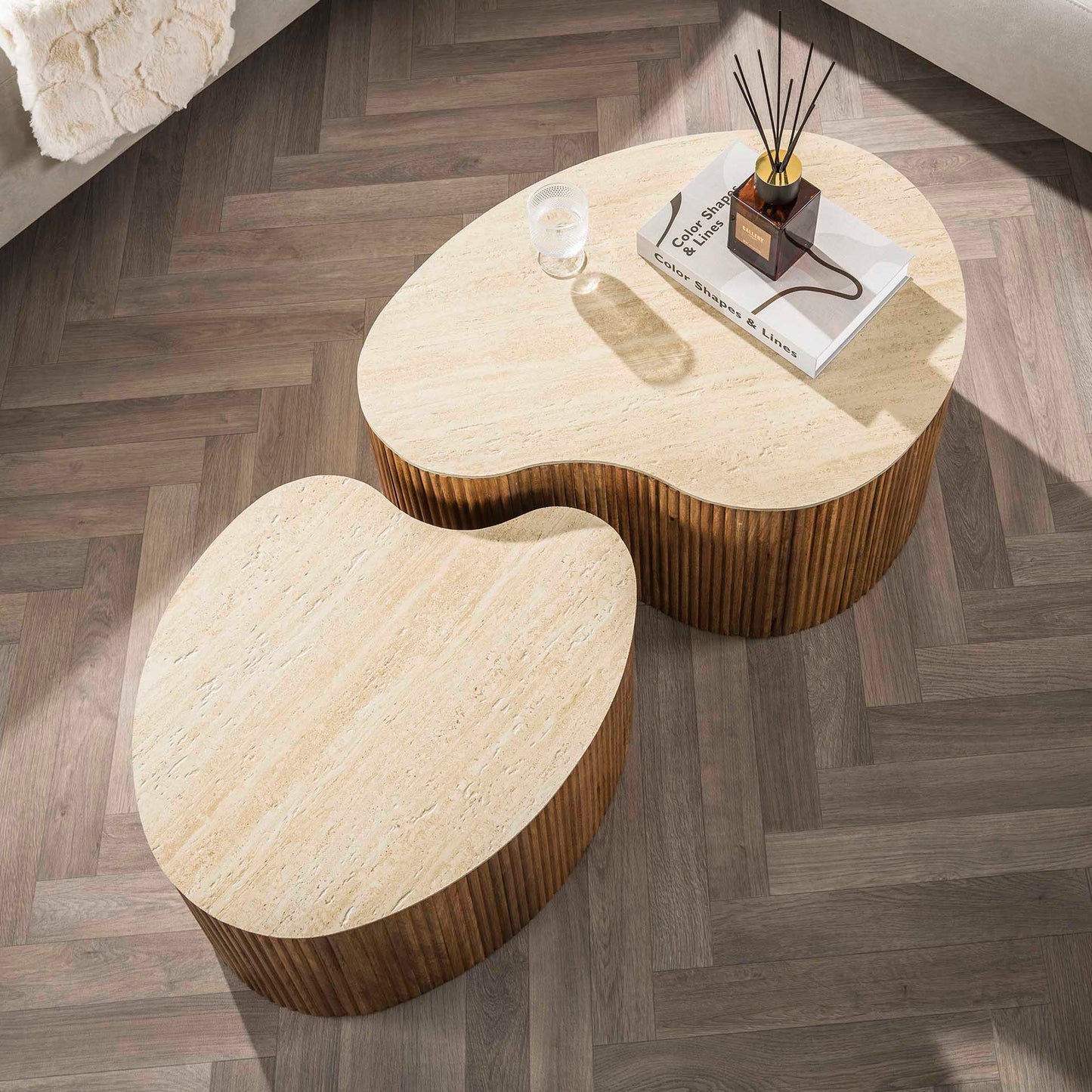 Couchtisch Set Nuovo Nierenförmig - lefurn.de