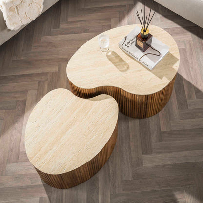 Couchtisch Set Nuovo Nierenförmig - lefurn.de