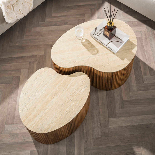 Couchtisch Set Nuovo Nierenförmig - lefurn.de