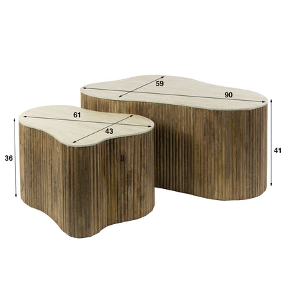 Couchtisch Set Nuovo Shamrock - lefurn.de