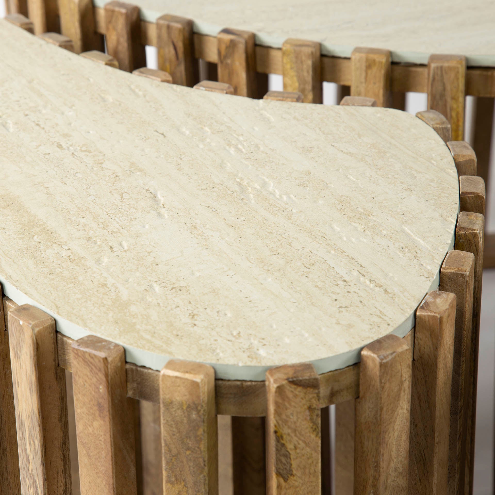 Couchtisch Set Nuovo Travertin - lefurn.de