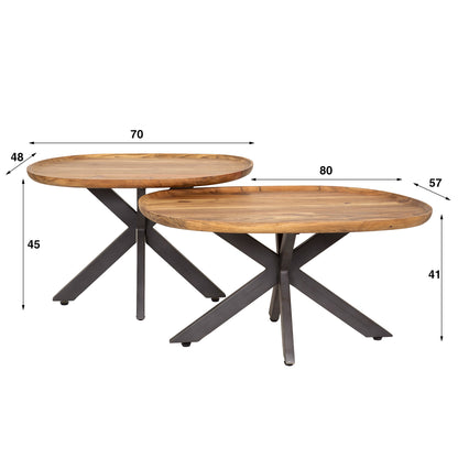 Couchtisch Set Spider - lefurn.de