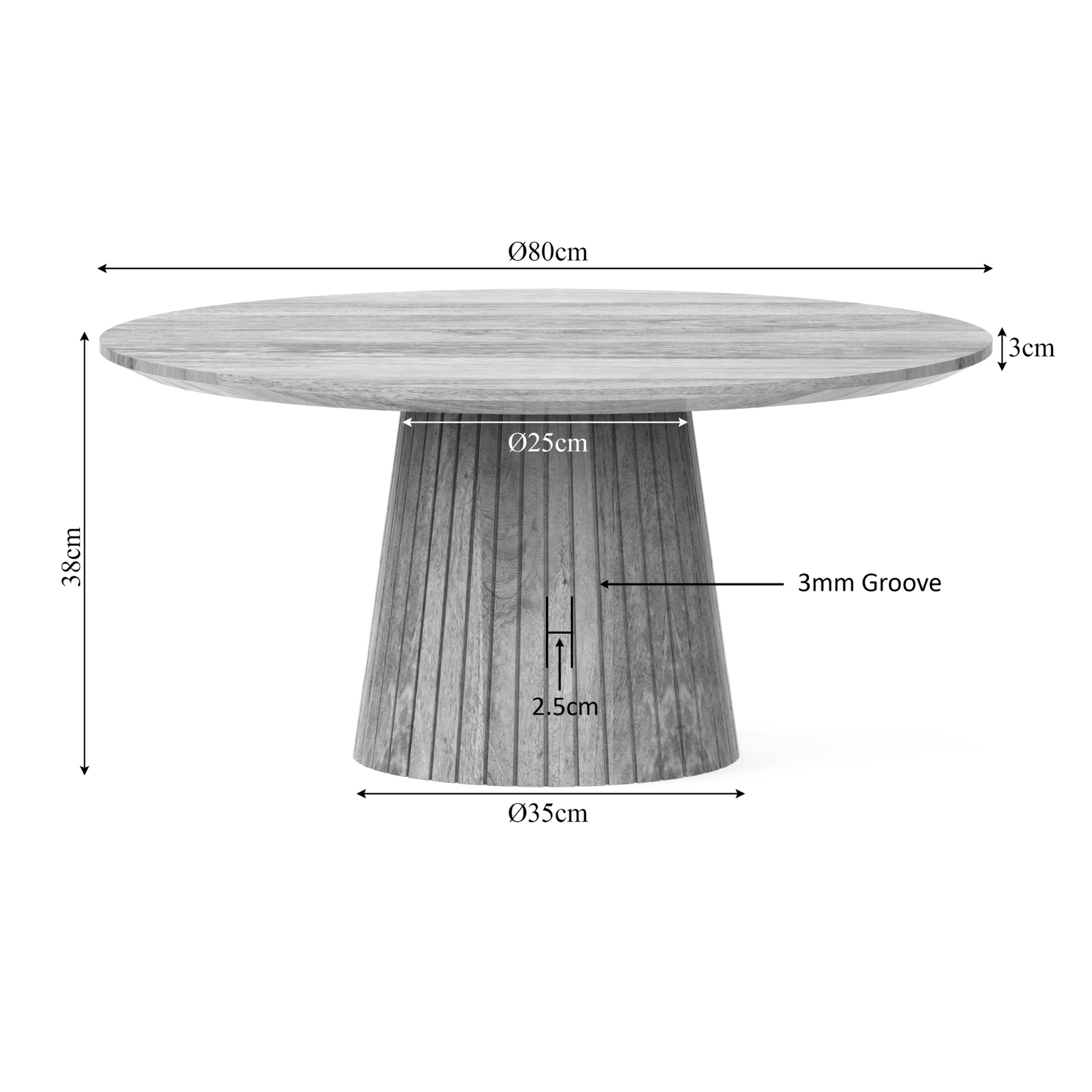 Couchtisch Solana Natur - lefurn.de