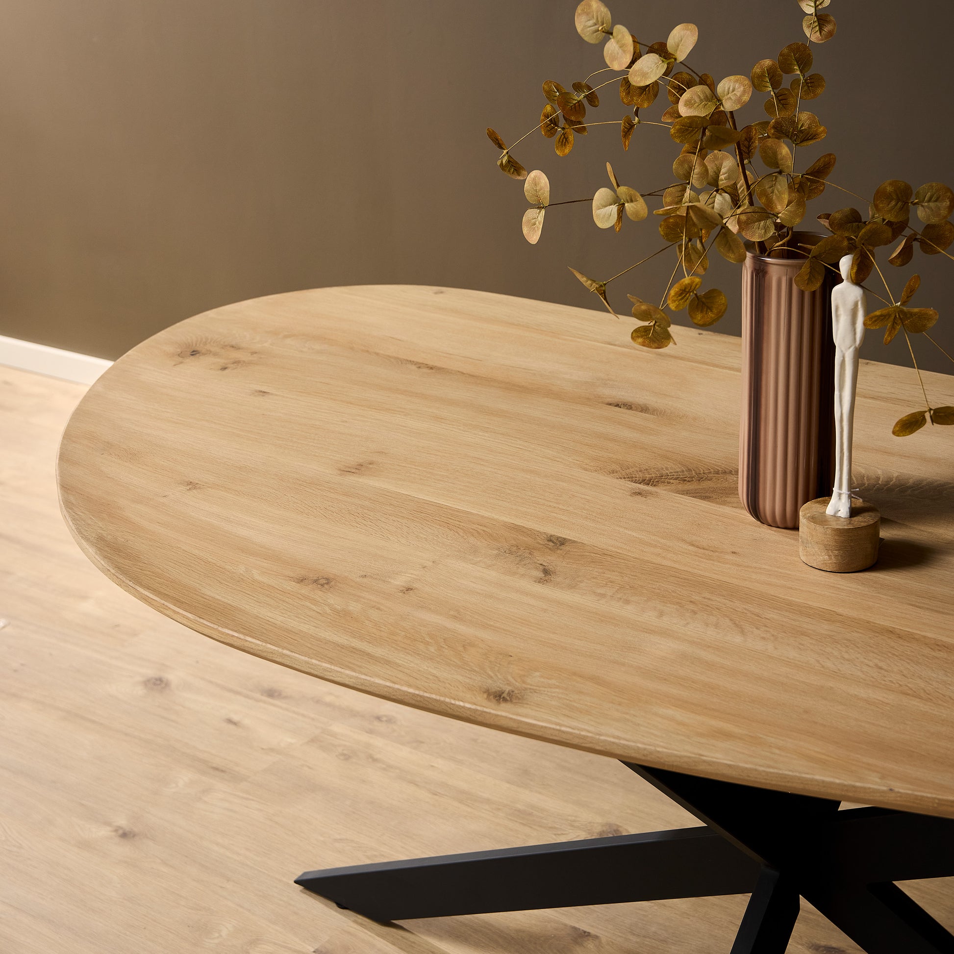 Moderner Esstisch Wolke Organic von lefurn.de, rechteckig mit 180x84 cm, Holzoptik, elegantes Design für Esszimmer