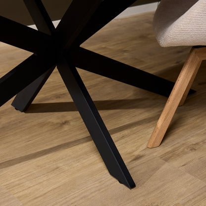 Moderner Esstisch Wolke Organic von lefurn.de aus Holz mit 180x84 cm, elegantes Design für Esszimmer.