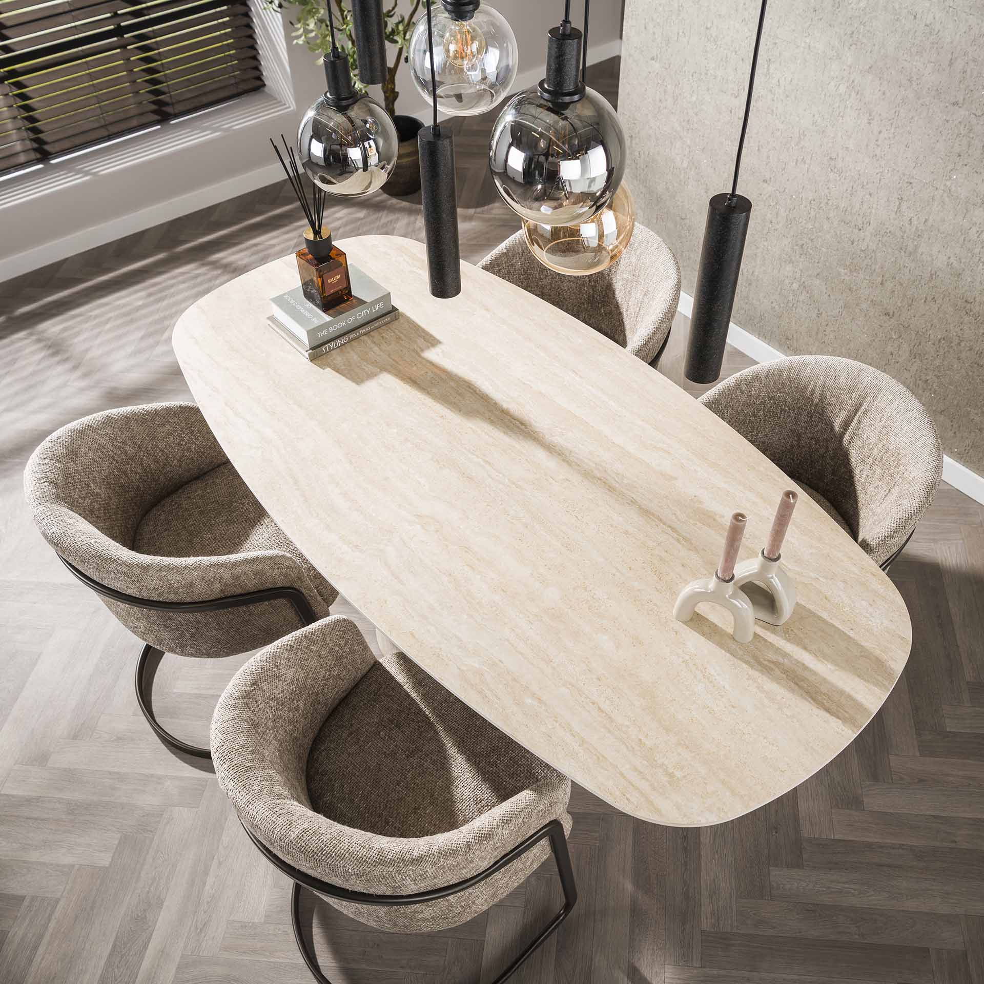 Großer Esstisch Centro 180 von lefurn.de 