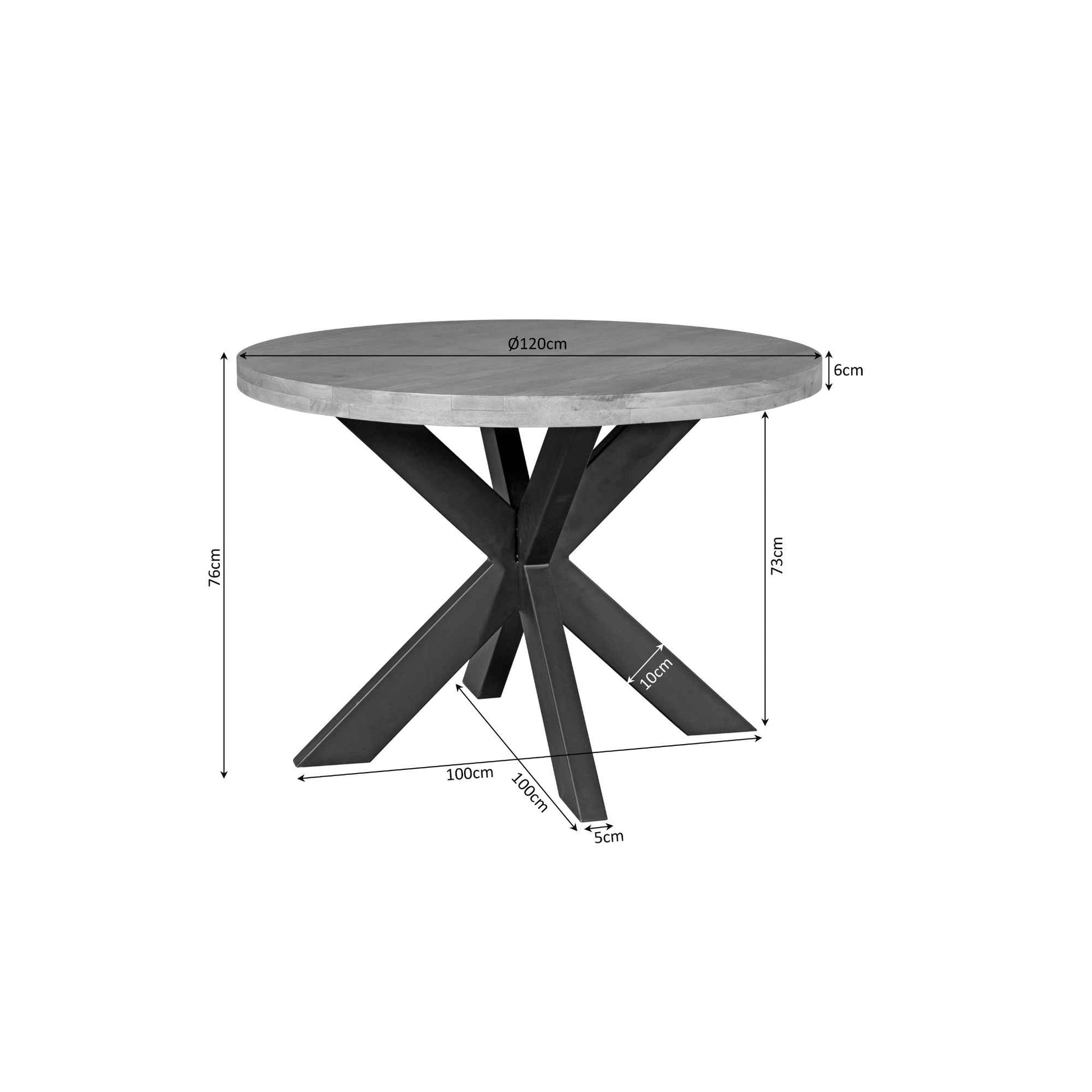 Esstisch Darrel 120 - lefurn.de