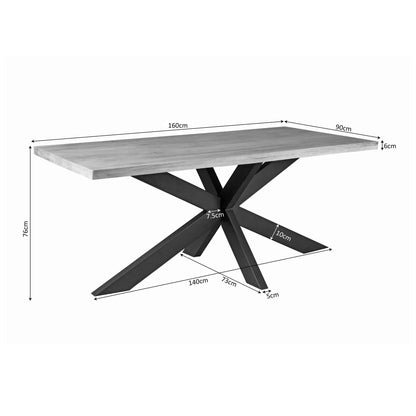 Esstisch Darrel 160 - lefurn.de