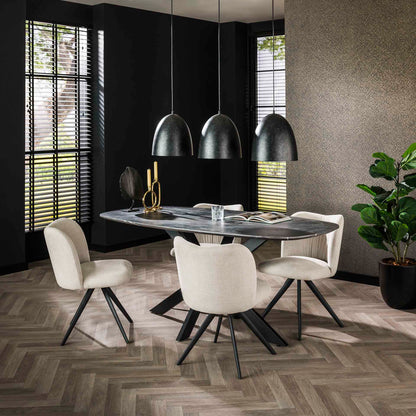 Esstisch Onyx Cross 180 von lefurn.de 