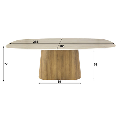 Esstisch Romano Centro 215 - lefurn.de