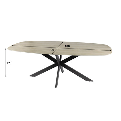 Esstisch Romano Cross 180 - lefurn.de