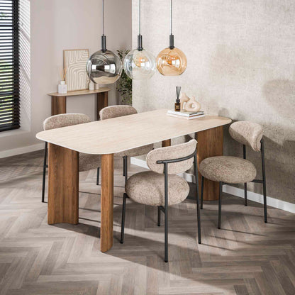Esstisch Romano Curvo 180 - lefurn.de