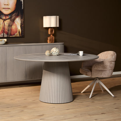 Esstisch Solana Taupe 130 - lefurn.de