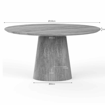 Esstisch Solana Taupe 150 - lefurn.de