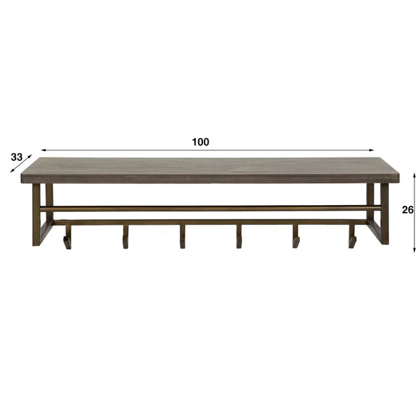 Gaderobe Ferro 6H Hutablage - lefurn.de