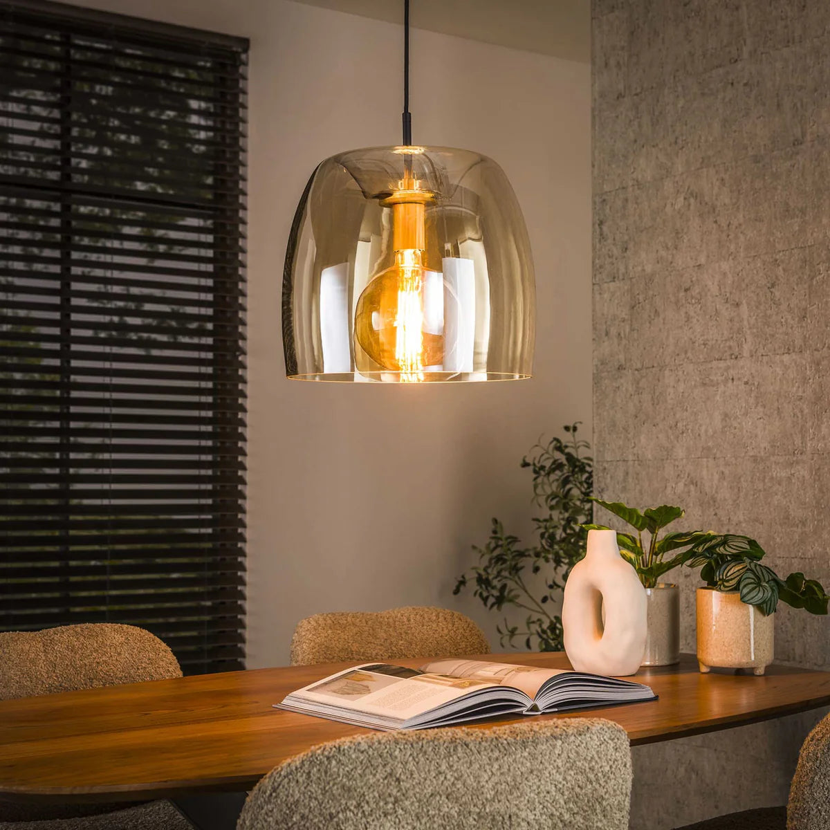 Hängelampe Drift Glas von lefurn.de 